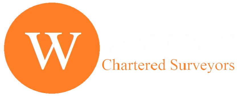 Webbers Chartered Surveyors - WEBBERS LOGO white and orange